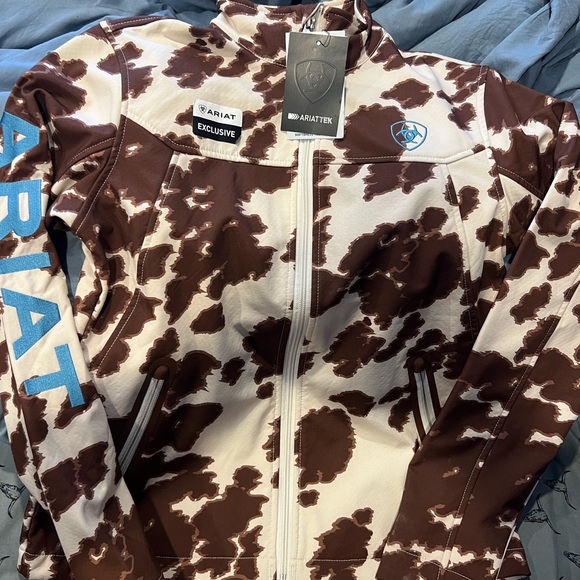 Ariat Jackets & Blazers - Ariat Brown and White Jacket